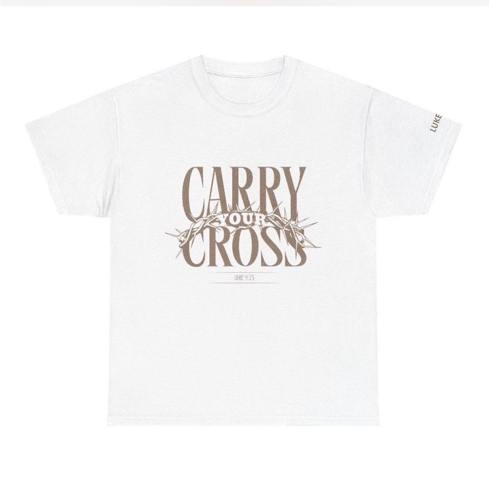 Christian Crewneck Short
Sleeve, Jesus Merch Faith Based Shirt, For Men Women